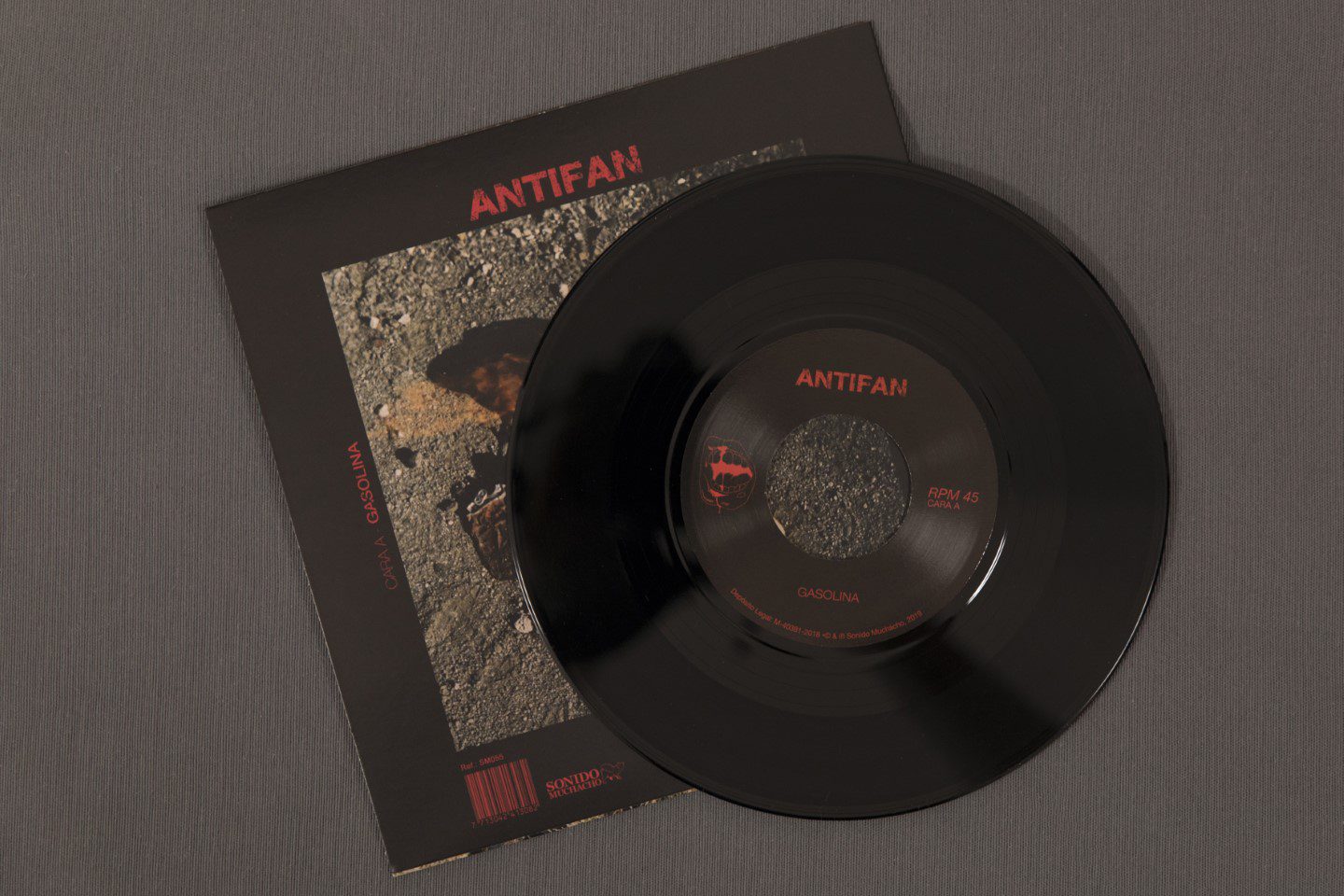 ANTIFAN – Gasolina / Mi Mundo - Vinilo 7”