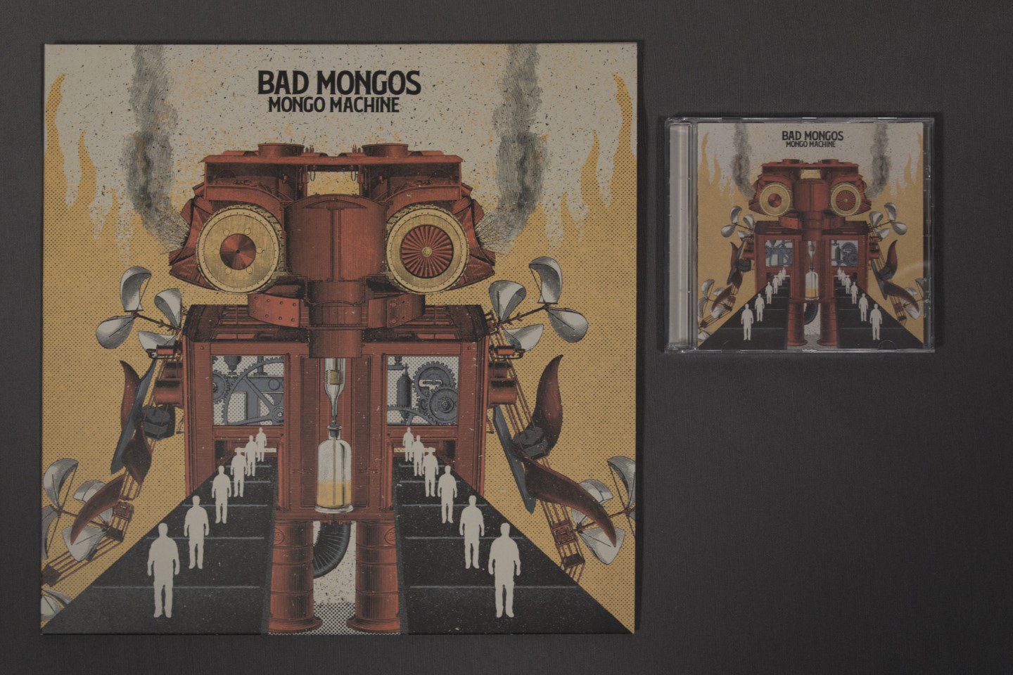 BAD MONGOS - Mongo Machine - Vinilo 12” + CD Jewel box