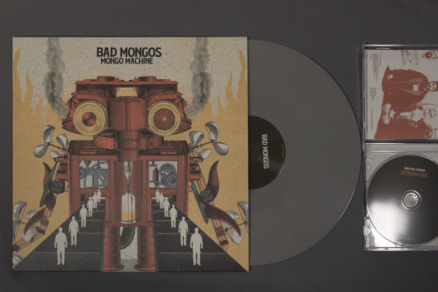BAD MONGOS - Mongo Machine - Vinilo 12” + CD Jewel box