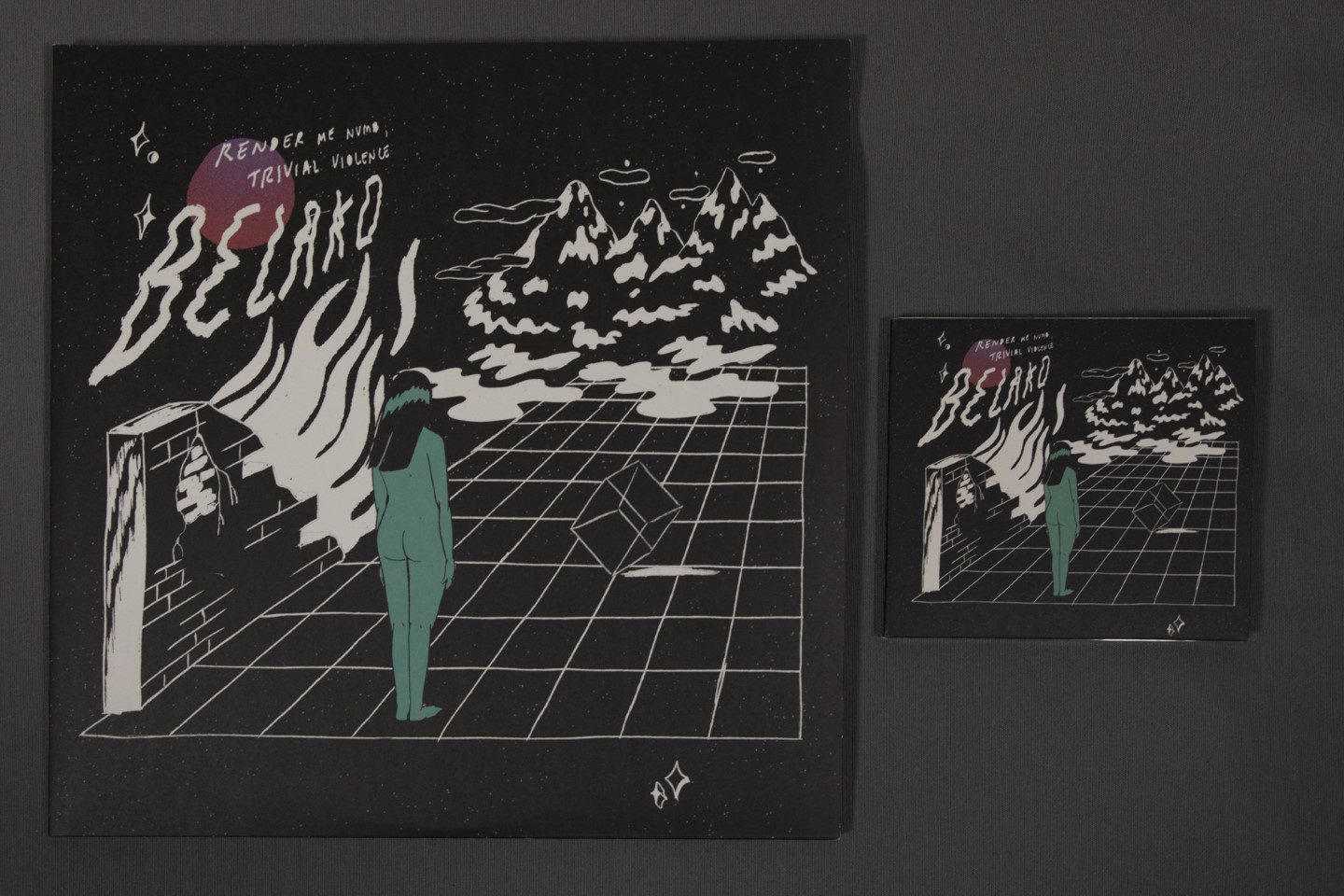 Belako – Render Me Numb Trivial Violence - Vinilo 12” Doble (2 discos) + CD Digipack