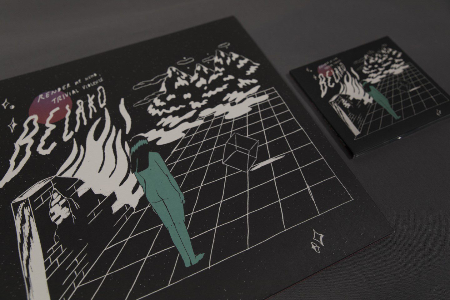 Belako – Render Me Numb Trivial Violence - Vinilo 12” Doble (2 discos) + CD Digipack