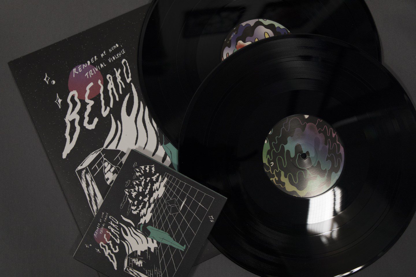 Belako – Render Me Numb Trivial Violence - Vinilo 12” Doble (2 discos) + CD Digipack