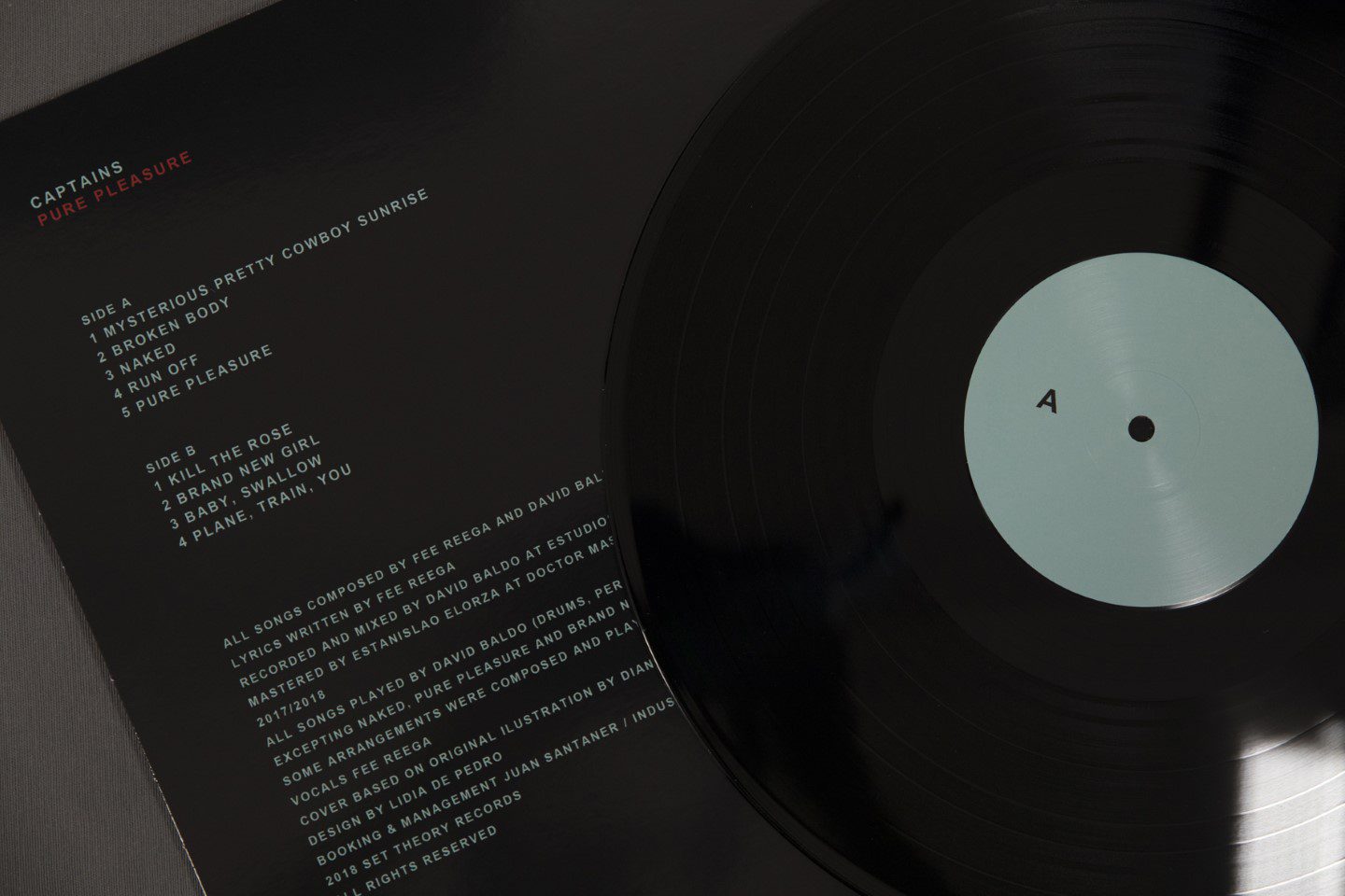 Captains - Pure Pleasure - Vinilo 12”