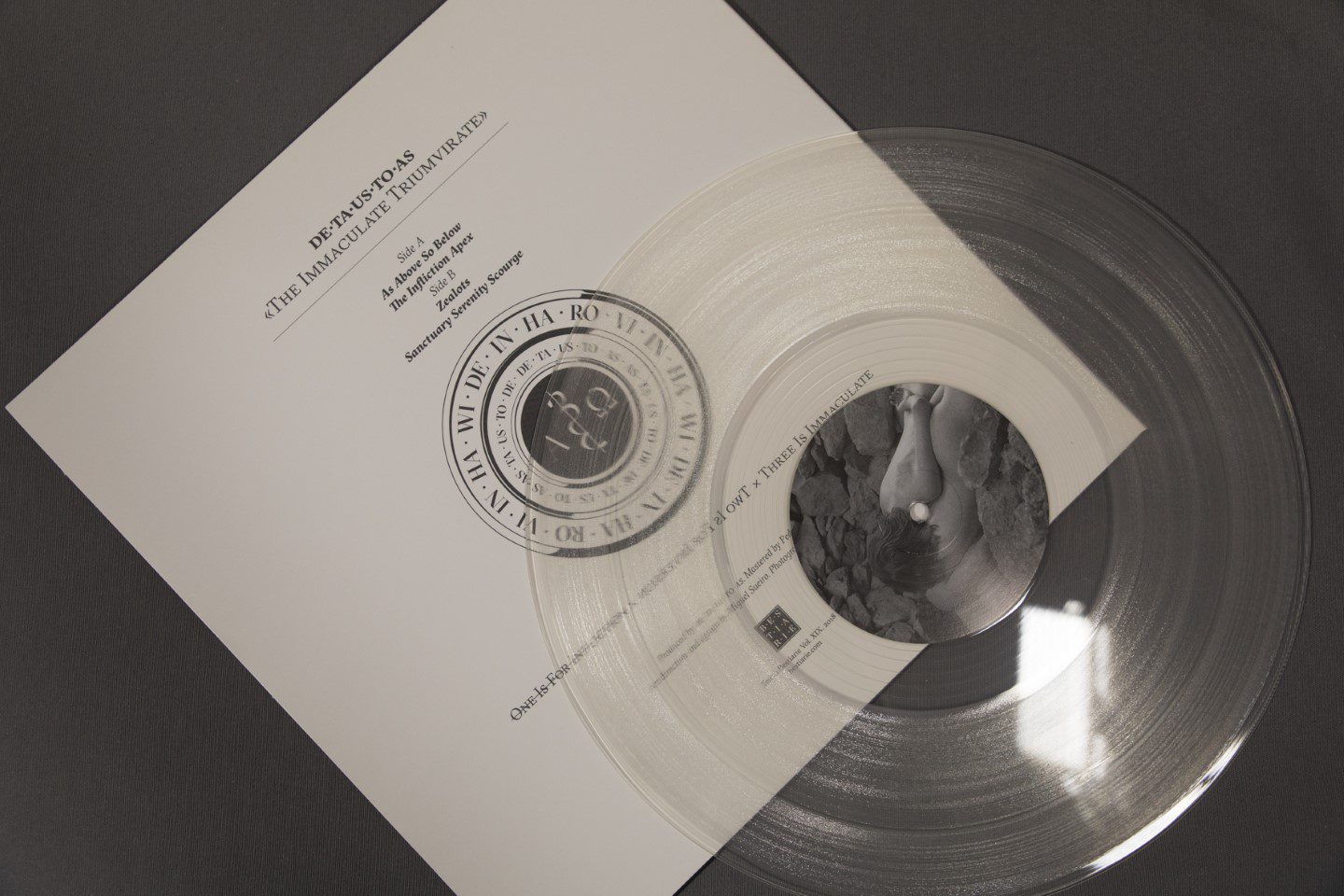 DE·TA·US·TO·AS – The Immaculate Triumvirate - Vinilo 12”