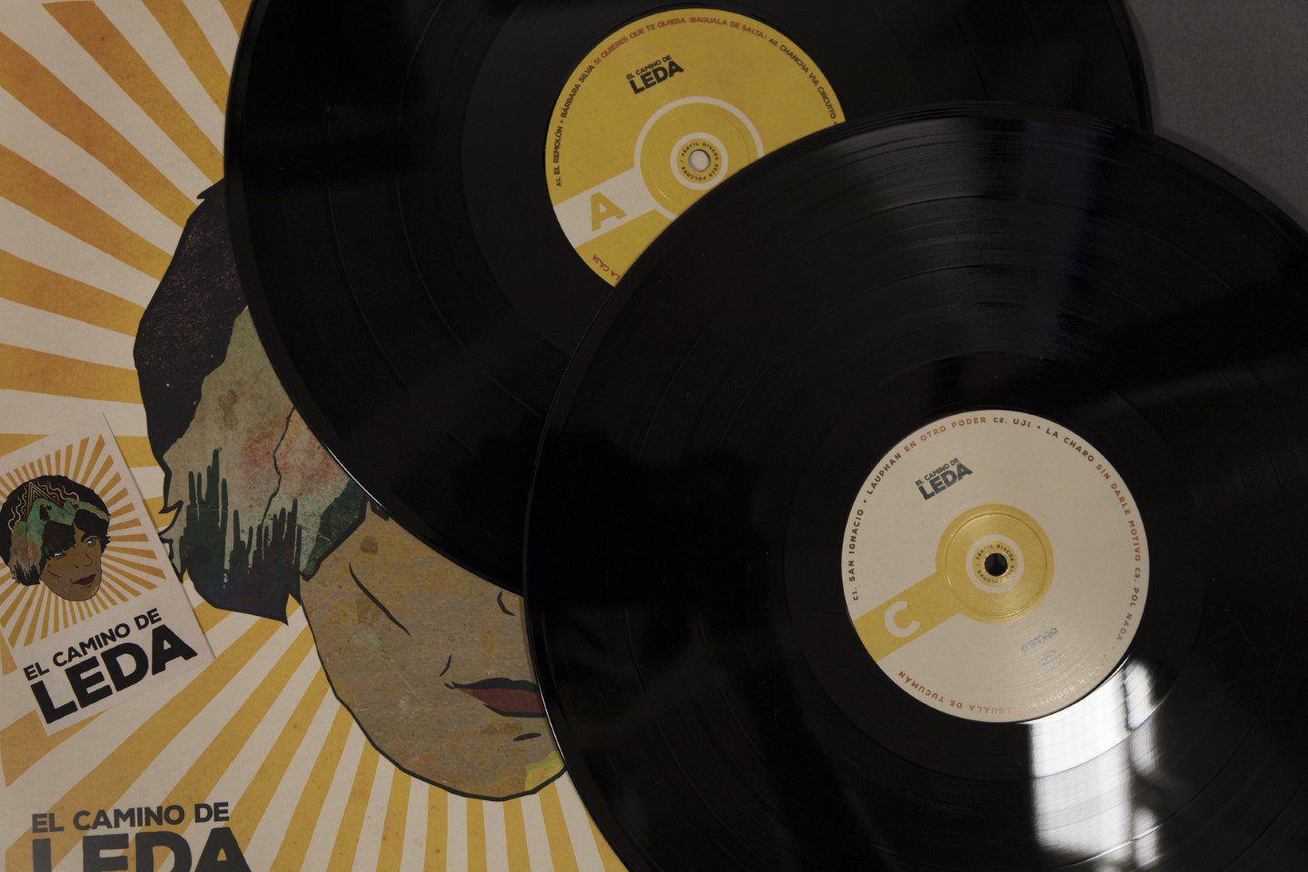 Varios Artistas – El Camino de Leda - Vinilo 12” Doble (2 discos)