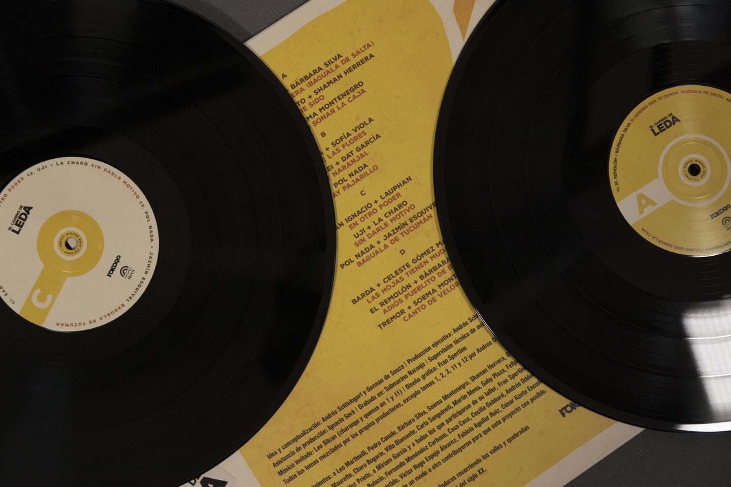 Varios Artistas – El Camino de Leda - Vinilo 12” Doble (2 discos)