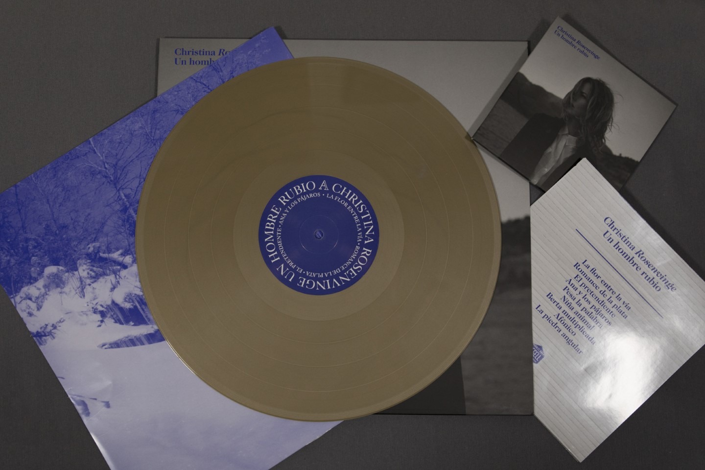 Christina Rosenvinge – Un Hombre Rubio - Vinilo 12”