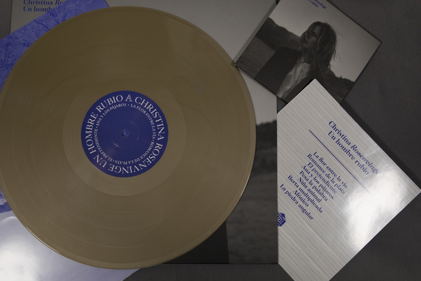 Christina Rosenvinge – Un Hombre Rubio - Vinilo 12”