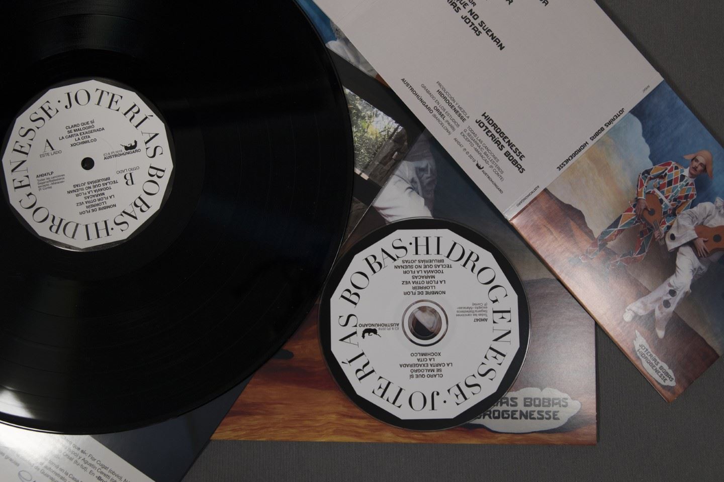 Hidrogenesse – Joterías bobas - Vinilo 12” + CD Digisleeve