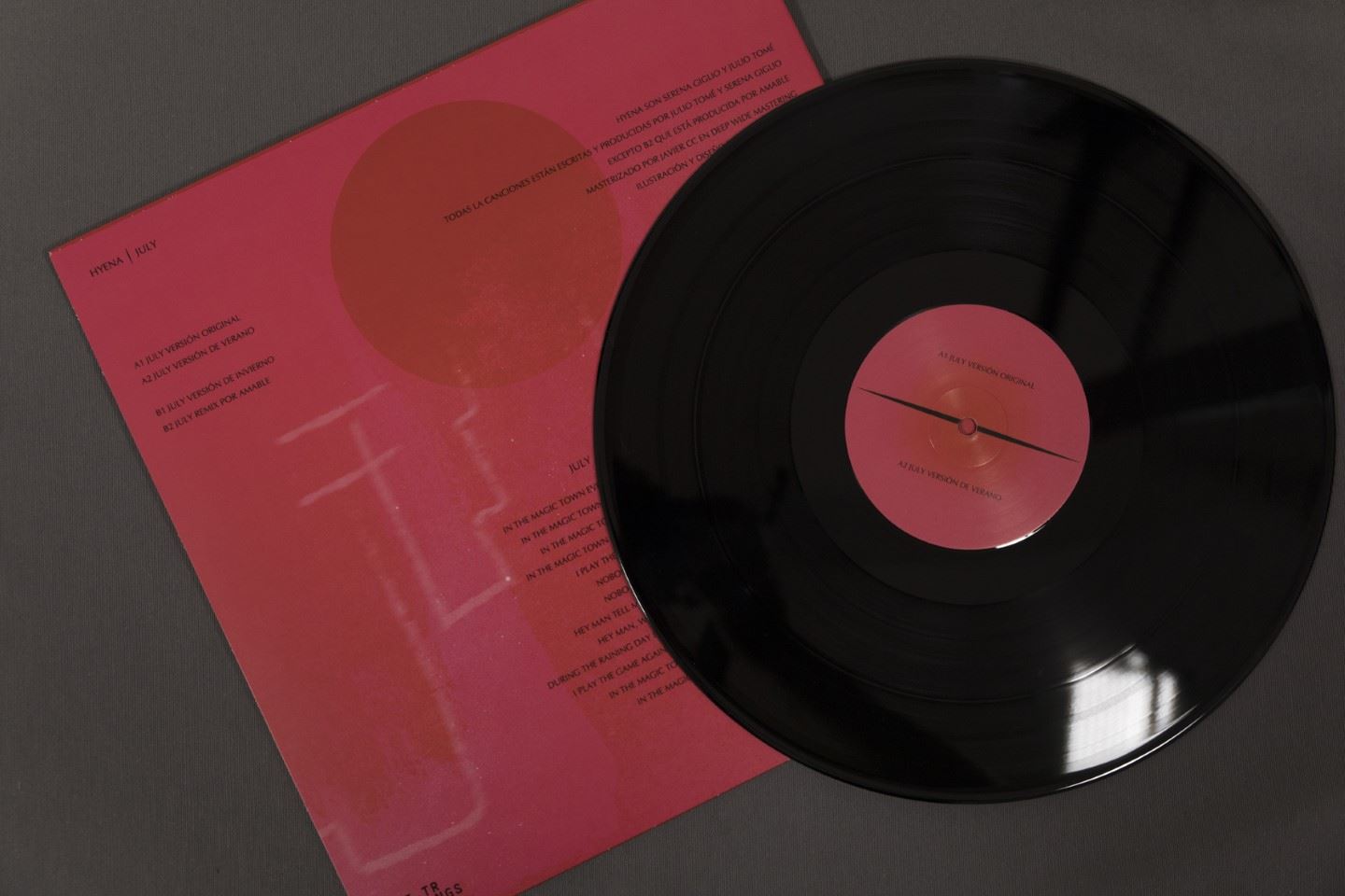 HYENA – “July“ - Prensado de Vinilo 12”