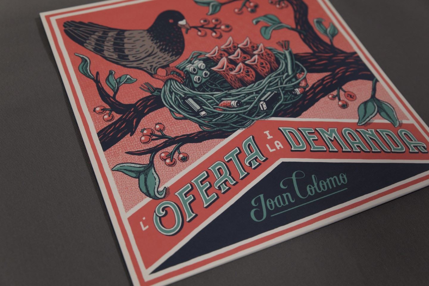 Joan Colomo – L'oferta i la demanda - Prensado de Vinilo 12” + fabricación de CD Digipack