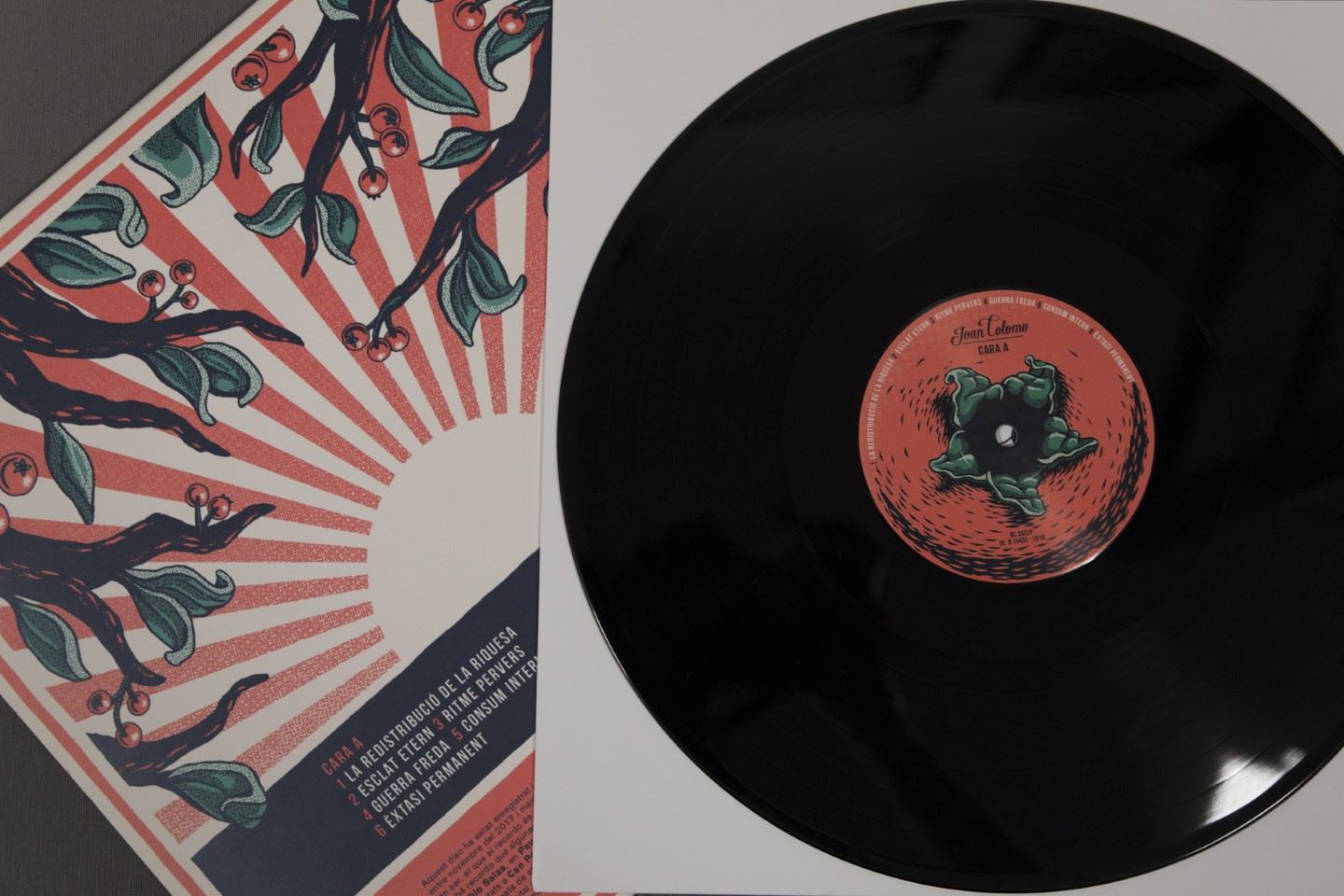 Joan Colomo – L'oferta i la demanda - Prensado de Vinilo 12” + fabricación de CD Digipack