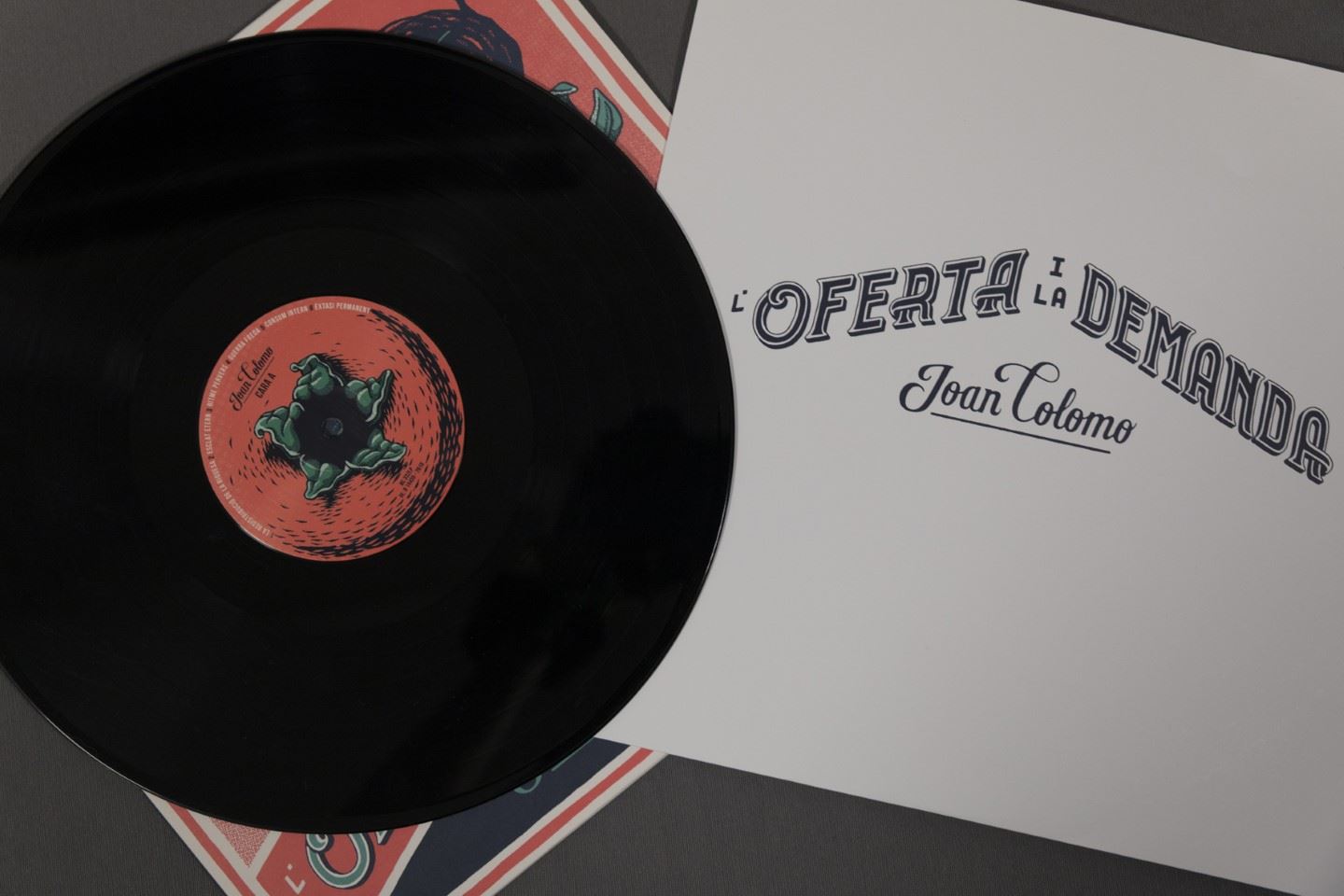 Joan Colomo – L'oferta i la demanda - Prensado de Vinilo 12” + fabricación de CD Digipack