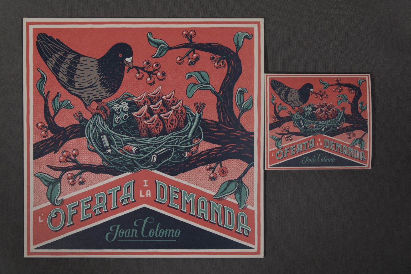 Joan Colomo – L'oferta i la demanda - Prensado de Vinilo 12” + fabricación de CD Digipack