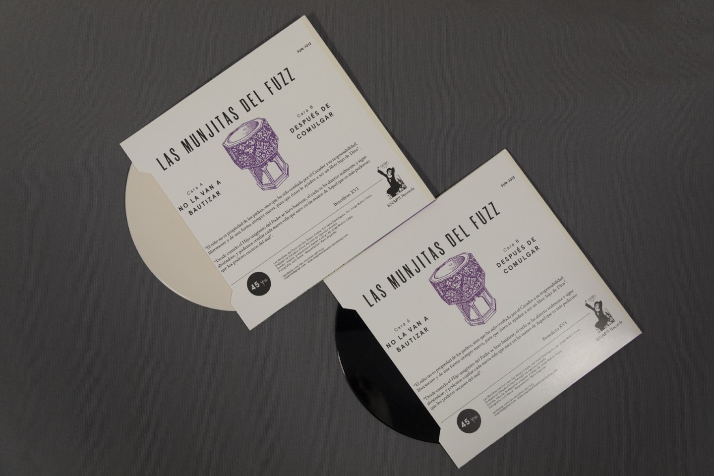 Las Munjitas del Fuzz | Prensado de vinilo | Wolfpack Iberia