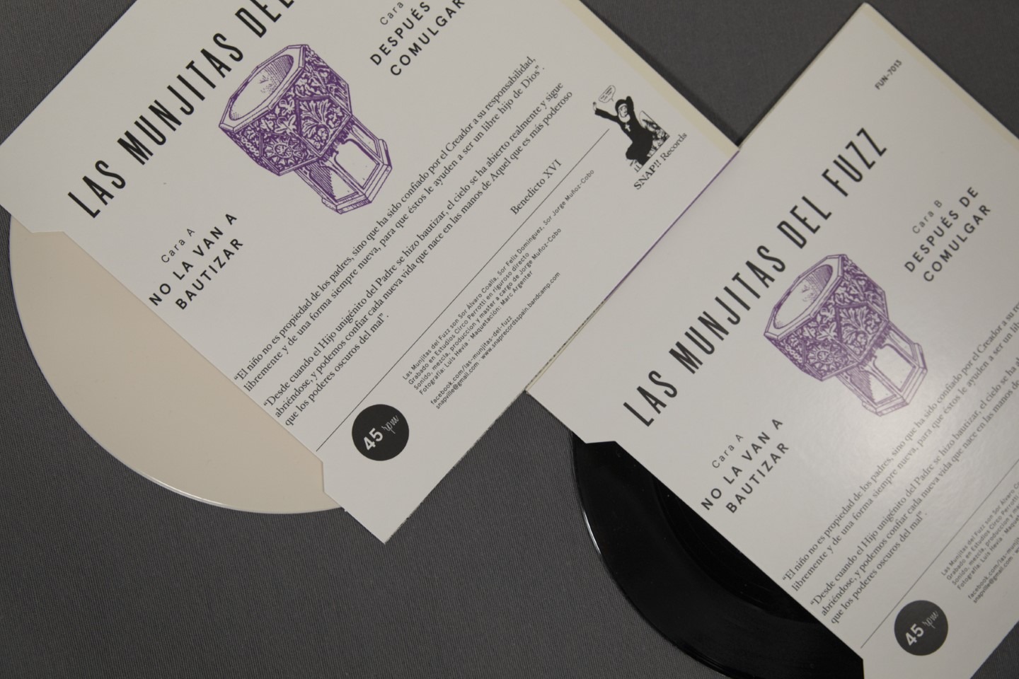 Las Munjitas del Fuzz | Prensado de vinilo | Wolfpack Iberia