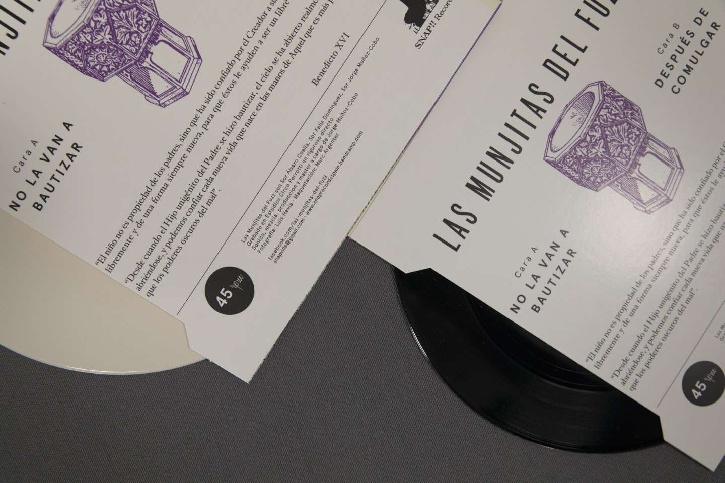 Las Munjitas del Fuzz | Prensado de vinilo | Wolfpack Iberia