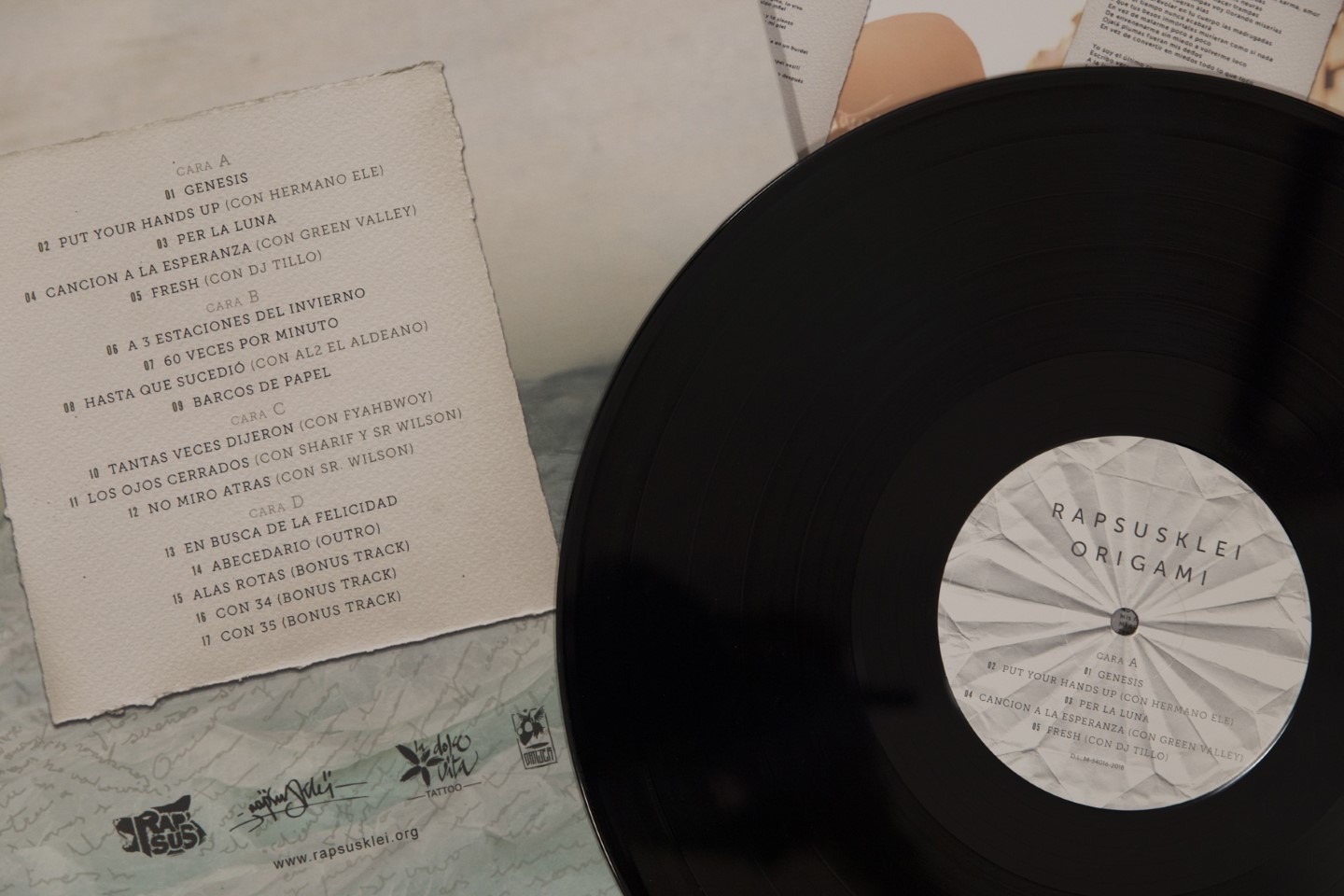 Rapsusklei | prensado vinilo | wolfpack iberia