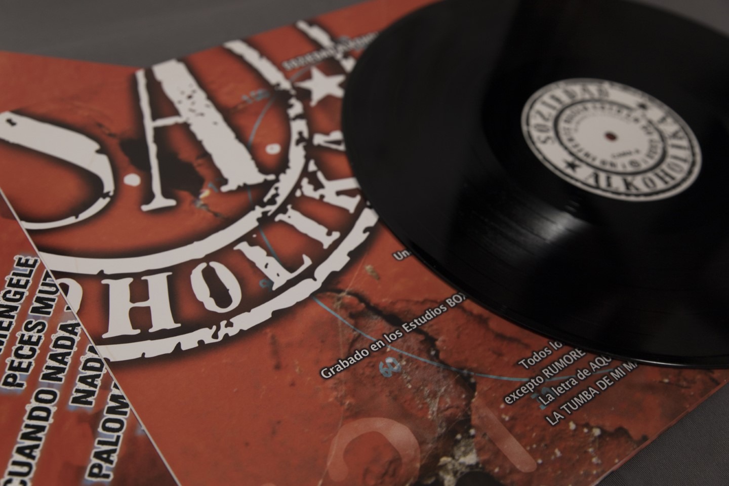 Soziedad Alkoholica | prensado vinilo | wolfpack iberia