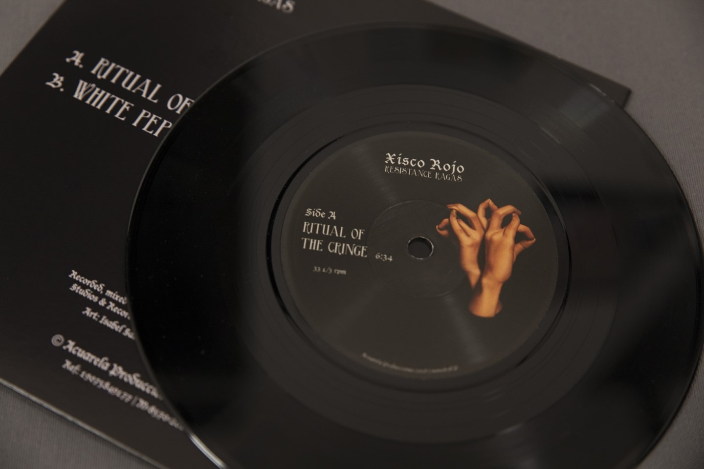 Xisco rojo | prensado vinilo | wolfpack iberia