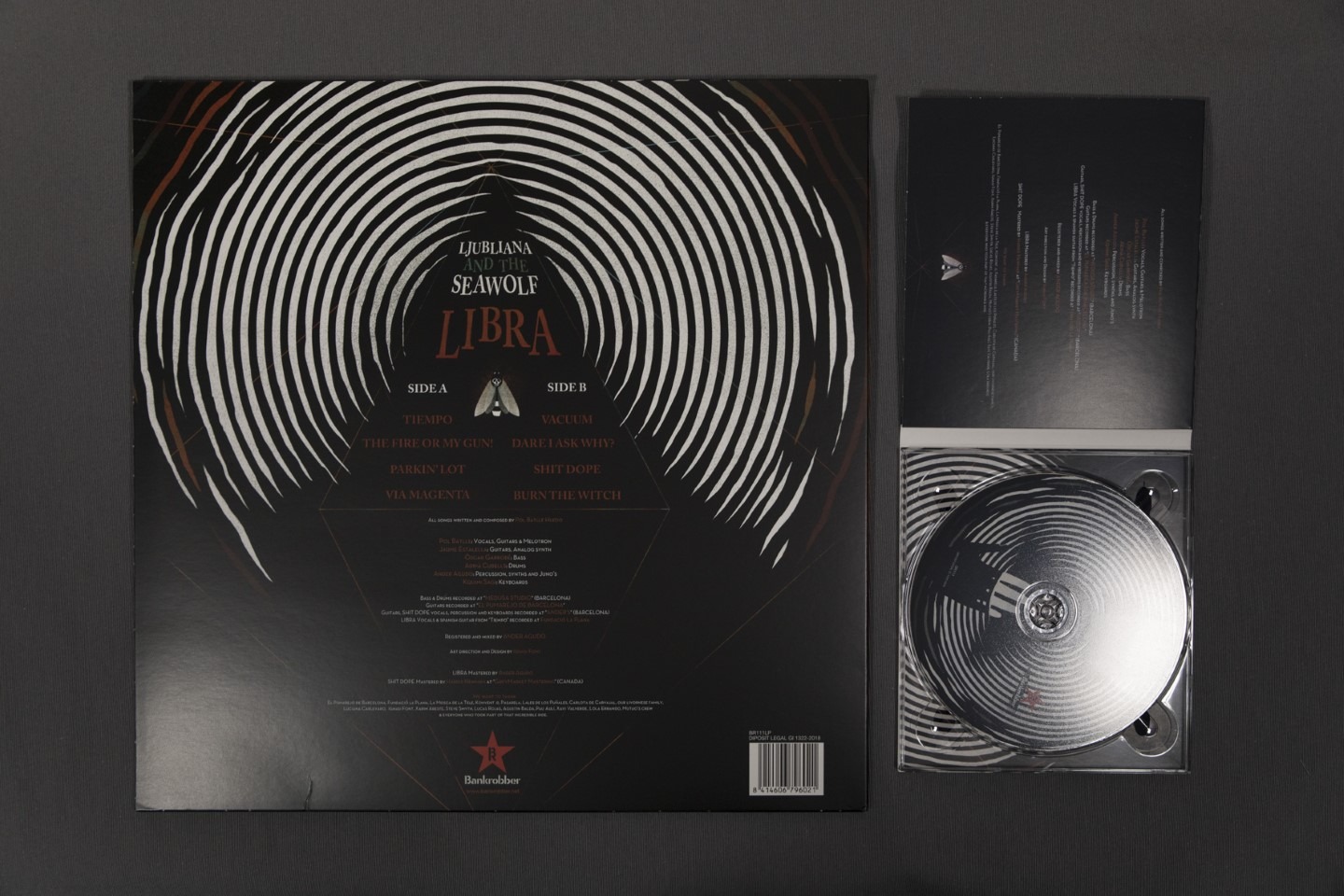 Ljubliana & the seawolf | prensado vinilo | Wolfpack Iberia