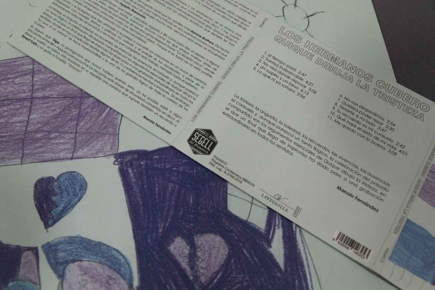 Los hermanos cubero | prensado vinilo y CD digisleeve | wolfpack iberia