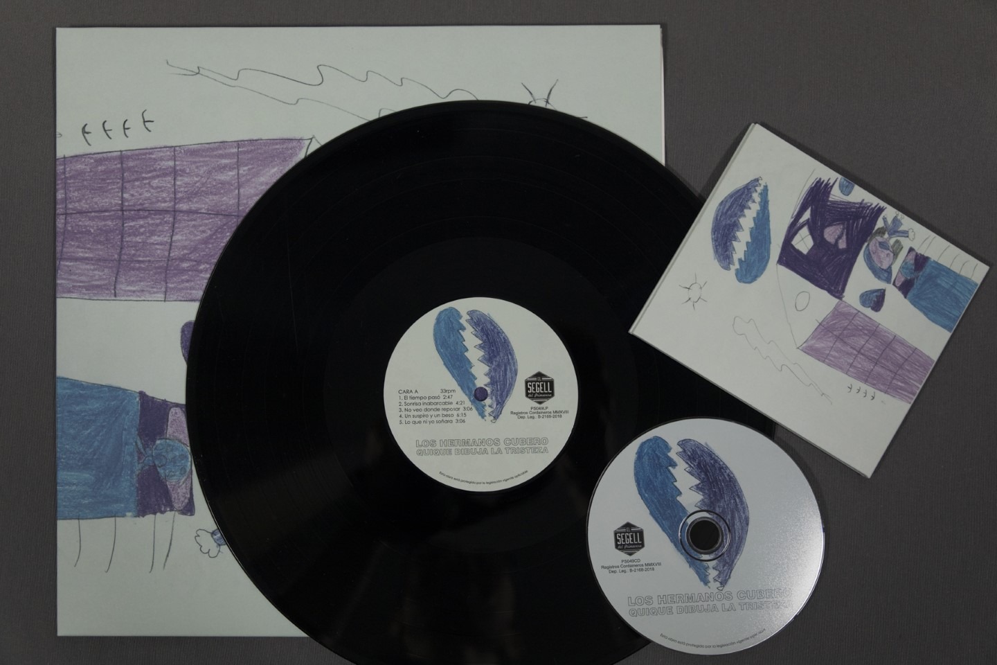 Los hermanos cubero | prensado vinilo y CD digisleeve | wolfpack iberia