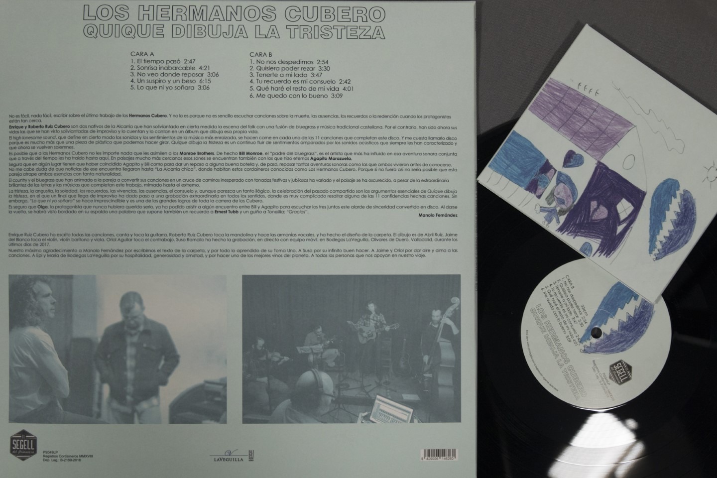Los hermanos cubero | prensado vinilo y CD digisleeve | wolfpack iberia