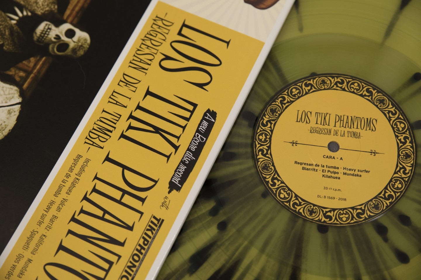 Los tiki phantoms | prensado vinilo | wolfpack iberia