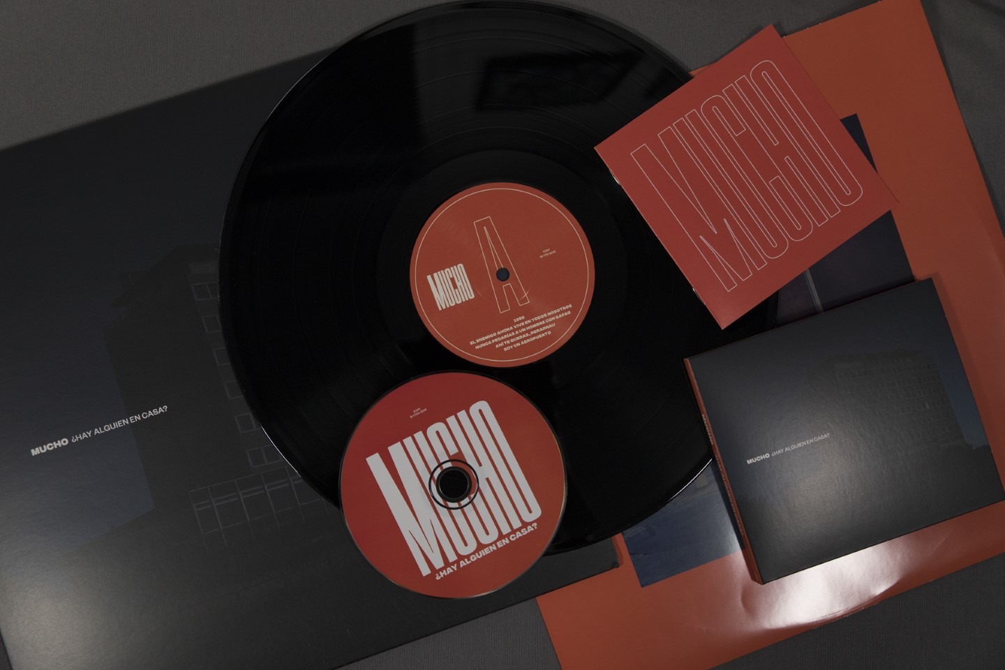 Mucho | prensado vinilo y fabricación CD digipack | wolfpack iberia