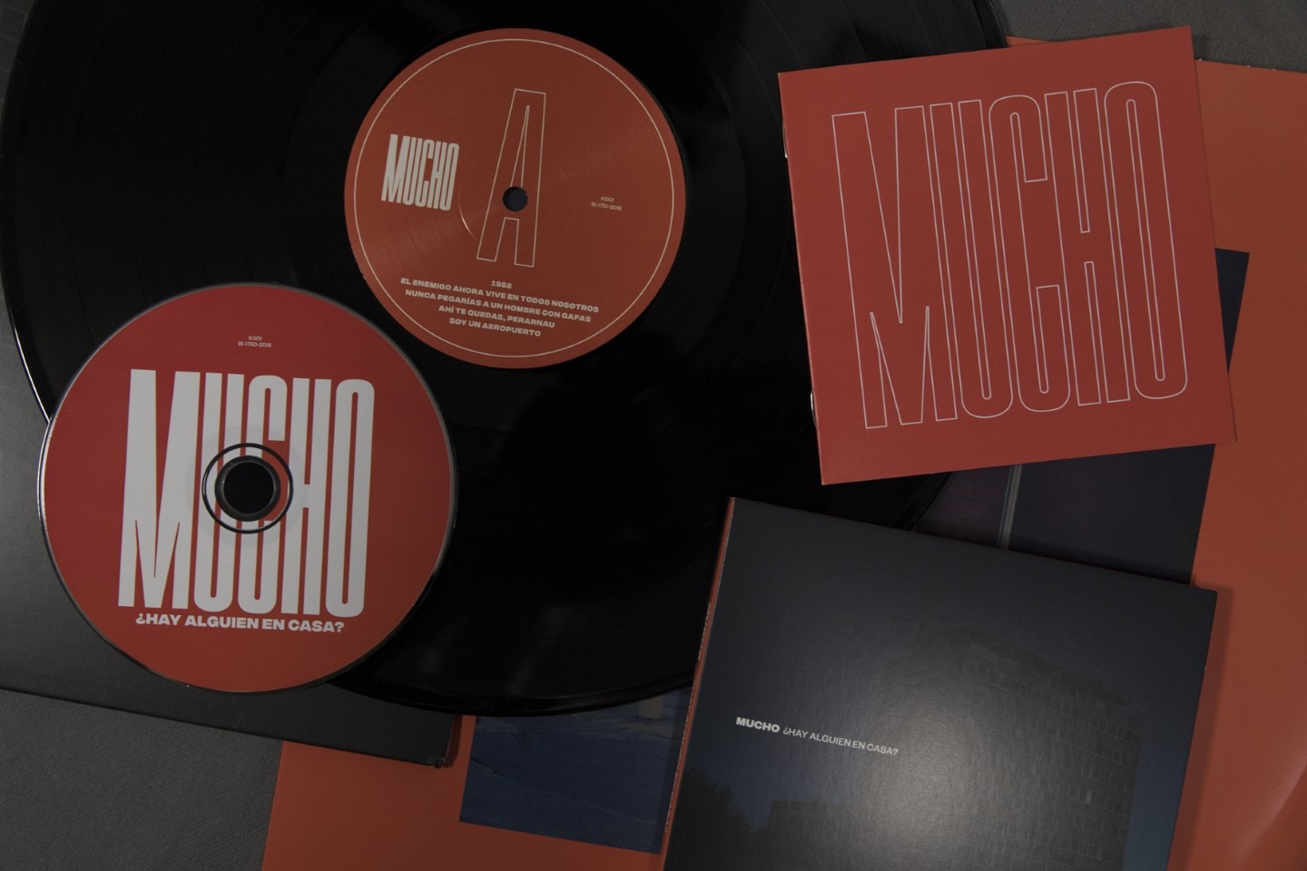 Mucho | prensado vinilo y fabricación CD digipack | wolfpack iberia