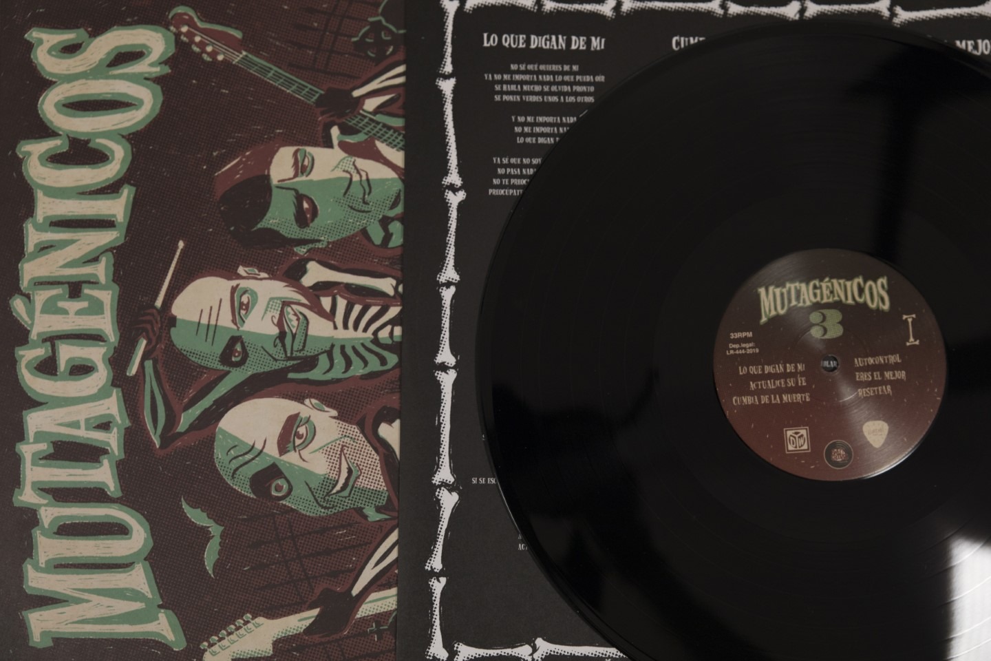 Mutagénicos | prensado vinilo | wolfpack iberia