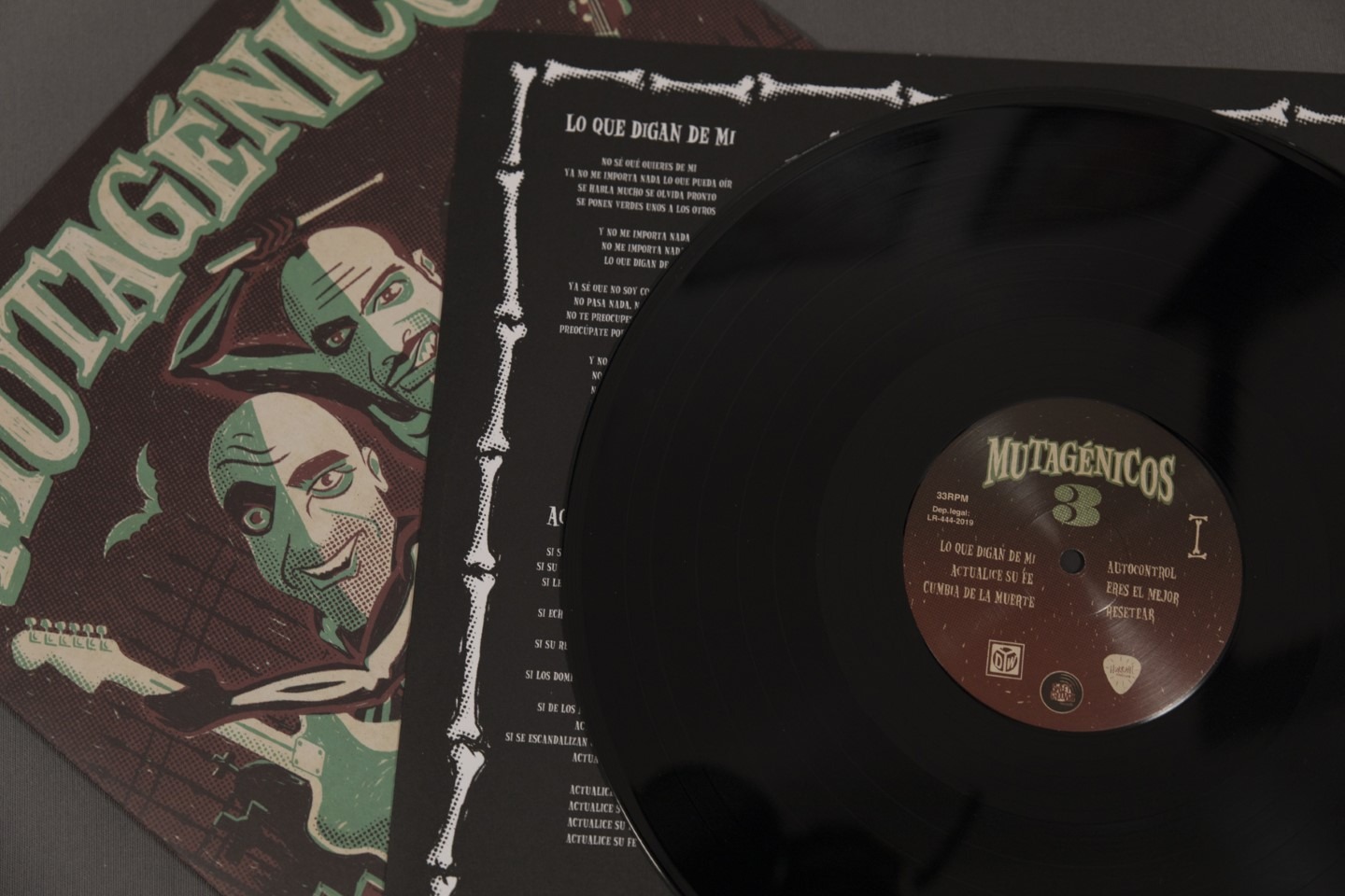 Mutagénicos | prensado vinilo | wolfpack iberia