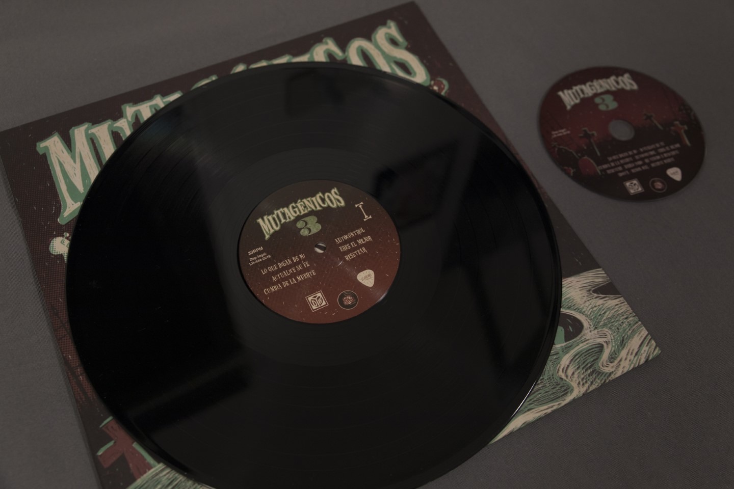 Mutagénicos | prensado vinilo | wolfpack iberia