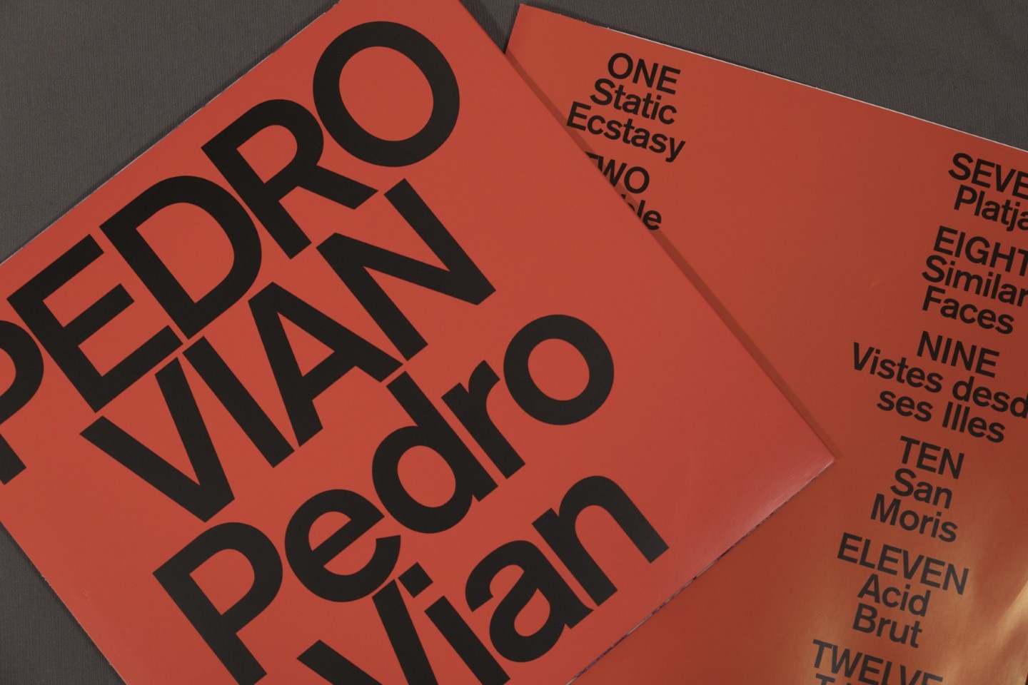 Pedro Vian | prensado vinilo | wolfpack iberia